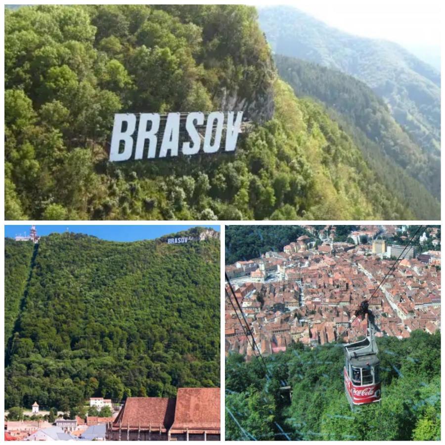 AMA Apartament cu terasă 50 mp&parcare Brașov Exterior foto