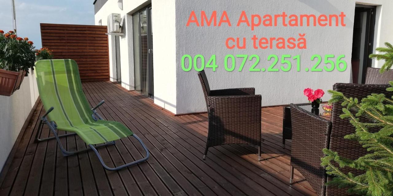 AMA Apartament cu terasă 50 mp&parcare Brașov Exterior foto